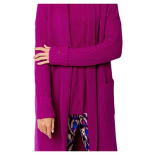 JOYCE & GIRLS STRICKMANTEL SONJA PURPLE