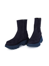 PALOMA BARCELÓ STIEFEL OSIAN CROSTA NAVY