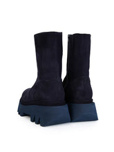 PALOMA BARCELÓ STIEFEL OSIAN CROSTA NAVY