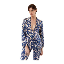 JOYCE & GIRLS BLAZER CAPY PAISLEY BLUE