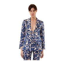 JOYCE & GIRLS BLAZER CAPY PAISLEY BLUE