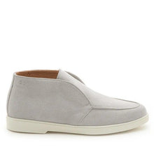 FABIANO RICCI LOAFER ANKLE BOOT GREY D8104 TECA BIANCO