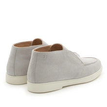 FABIANO RICCI LOAFER ANKLE BOOT GREY D8104 TECA BIANCO