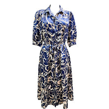 JOYCE & GIRLS KLEID SARDINIA PAISLEY BLUE