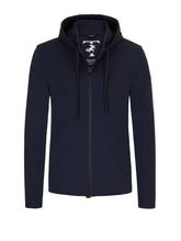 TOMBOLINI LEICHTE SWEATJACKE NAVY