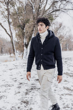 PHIL PETTER KAPUZENKNOPFJACKE NAVY