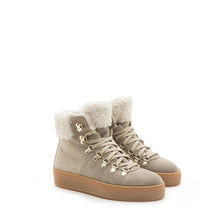 FABIANO RICCI BOOT ROCK - N-FUR EARTH BEIGE