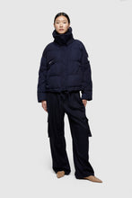 OOF WEAR SHAPE MEMORY NYLON SHORT JACKET 9235 - DARK BLUE