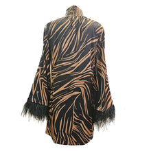 JOYCE & GIRLS KLEID PYTON ZEBRA BROWN
