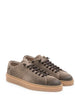 FABIANO RICCI LOW TOP VELOUR LEDER SNEAKER BRAUN