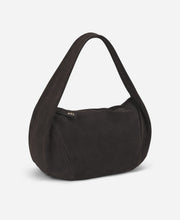 AGL TASCHE SOFTY BAG BRAUN VELOURLEDER