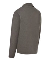 PHIL PETTER EDLE CABANJACKE AUS GEWALKTER  MERINOWOLLE BRAUN